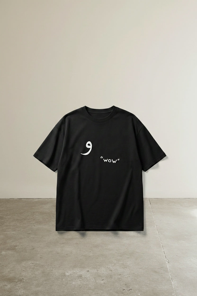 Lay-flat product shot of Classic Tee Black